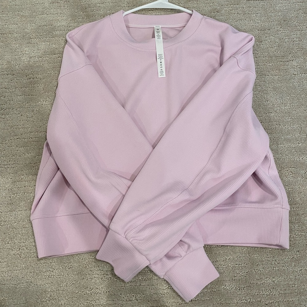 Lululemon Softstreme Perfectly Oversized Cropped Crew